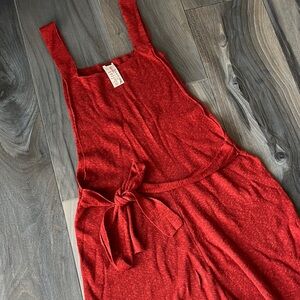 Free people romper with Tie Waist